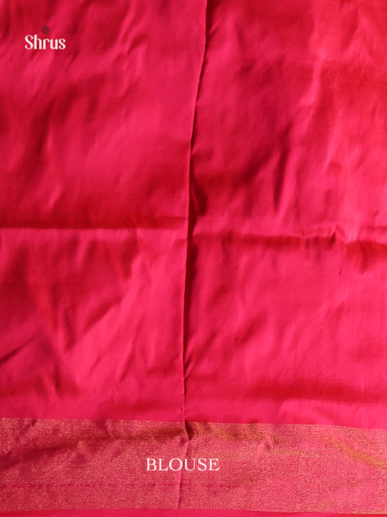 Cream & Maroon - Ikkat Silk Saree