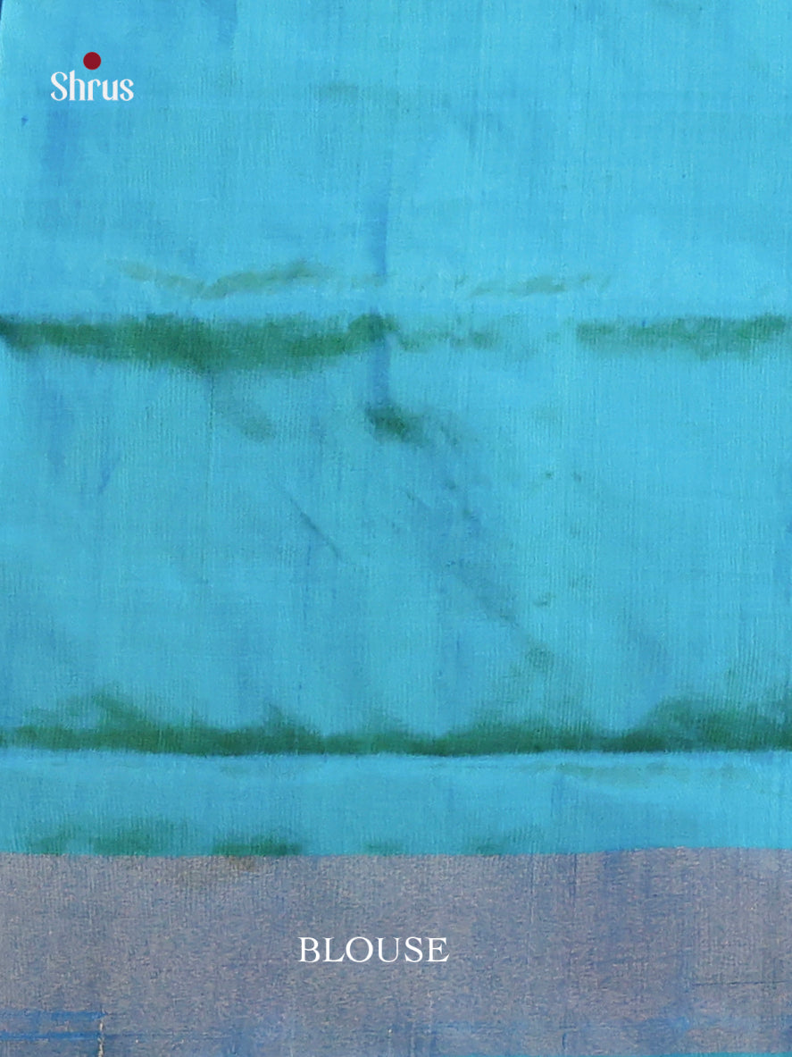 DIS16232 - Ikkat Silk Saree