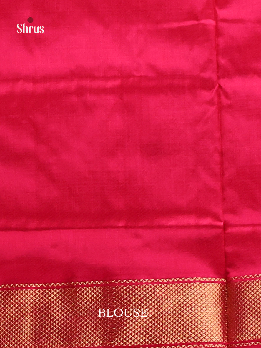 DIS16256 - Ikkat Silk Saree