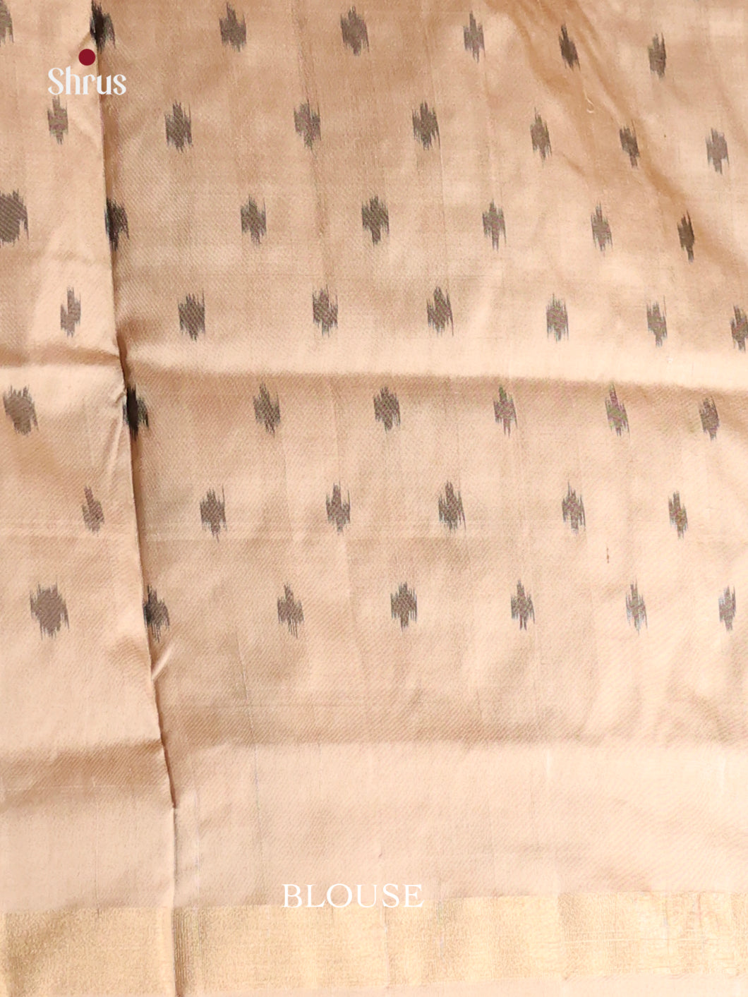 DIS16525 - Ikkat Silk Saree