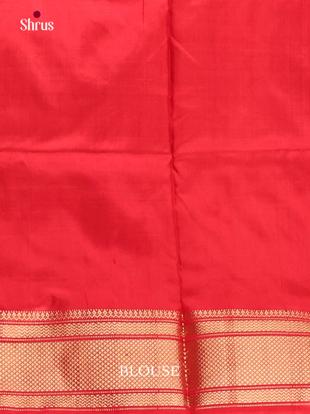 Mustard & Red  - Ikkat Silk Saree