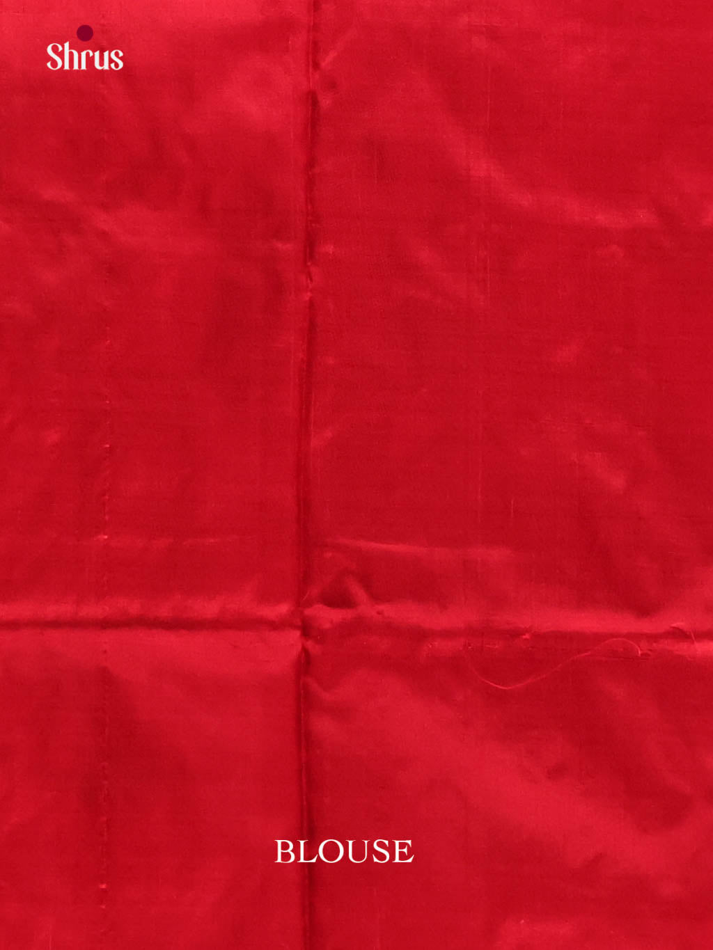 Cream & Red - Ikkat Silk Saree