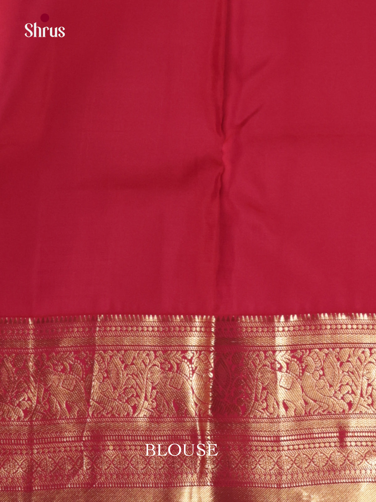 DIS16546 - Kanchipuram-halfpure Saree - Shop on Shrus.com