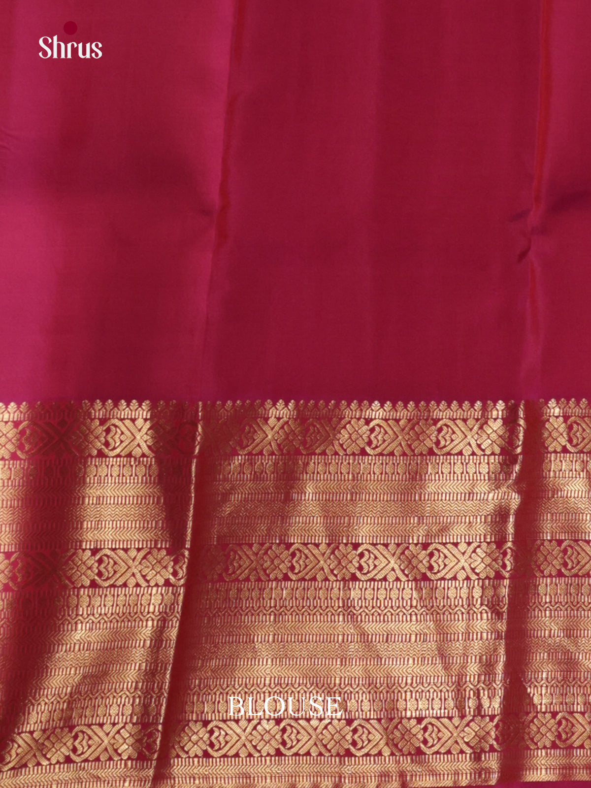 DIS16566 - Kanchipuram-halfpure Saree - Shop on Shrus.com