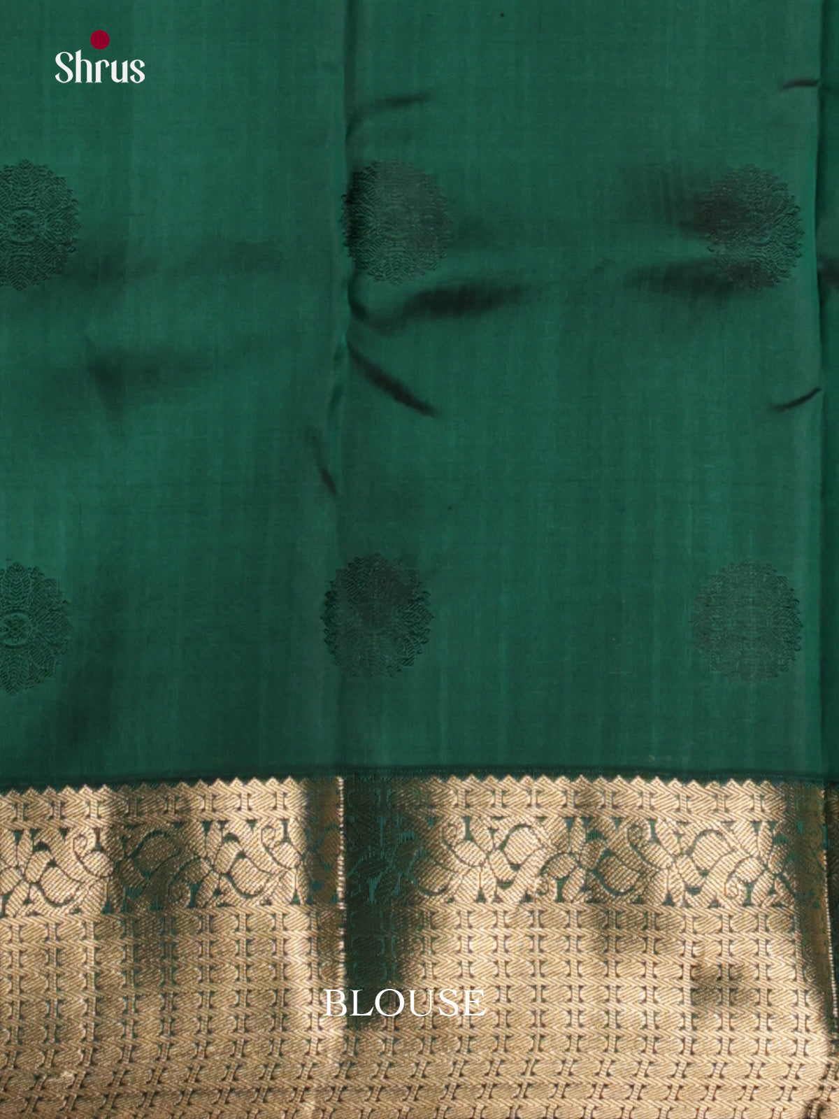 DIS16586 - Kanchipuram-halfpure Saree - Shop on Shrus.com