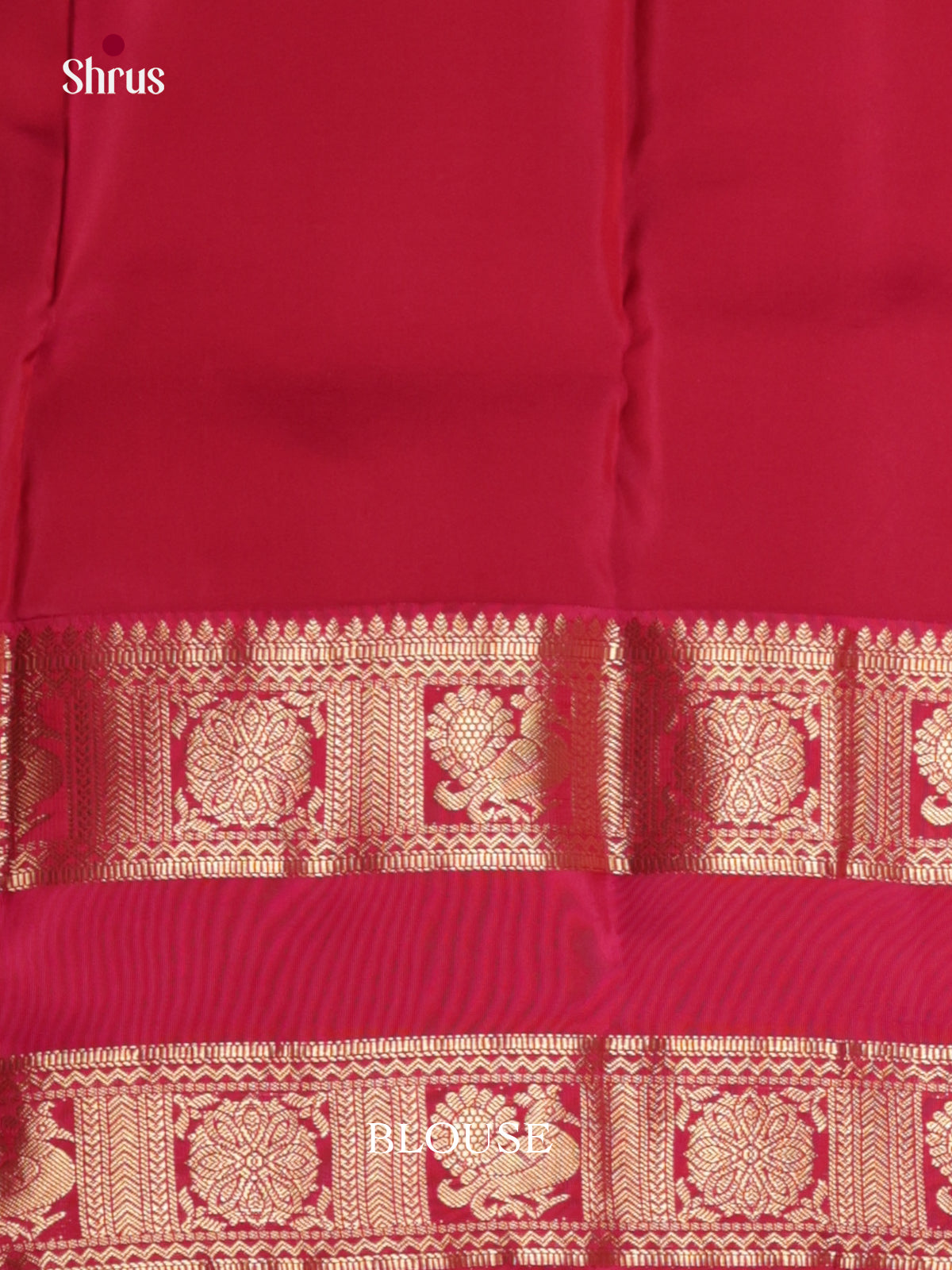 DIS16616 - Kanchipuram-halfpure Saree - Shop on Shrus.com
