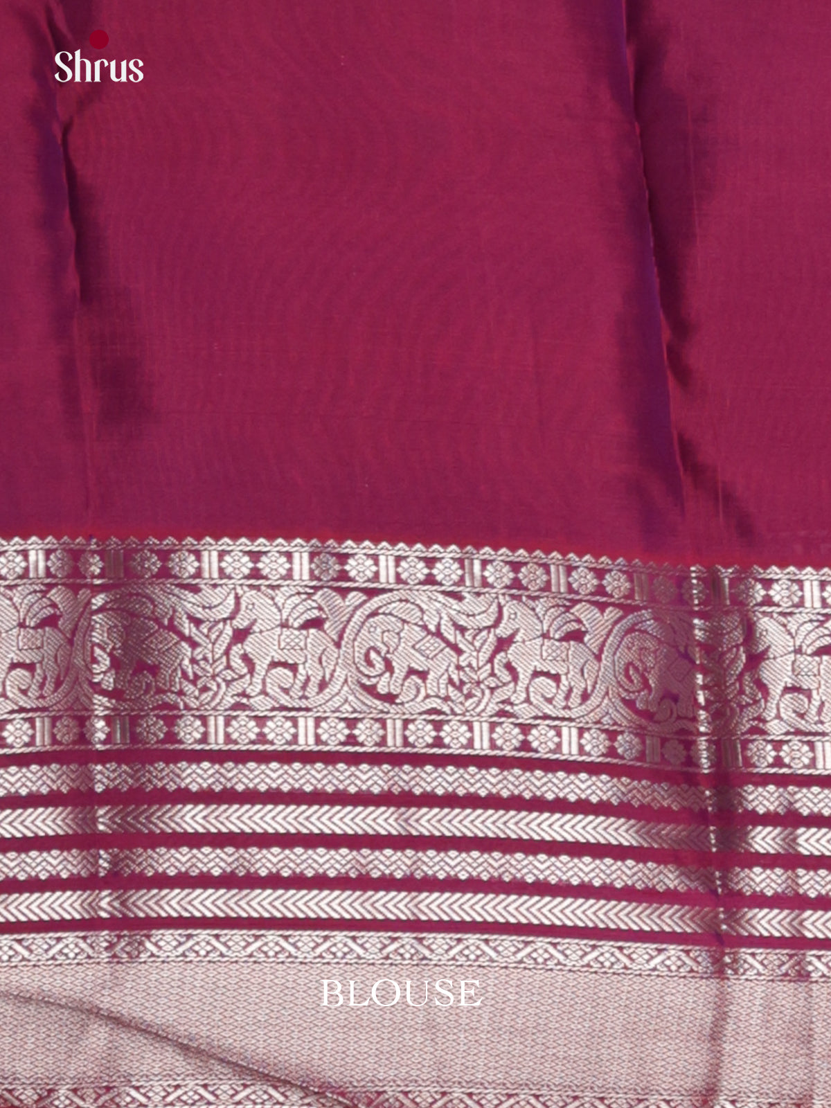 DIS16617 - Kanchipuram-halfpure Saree - Shop on Shrus.com