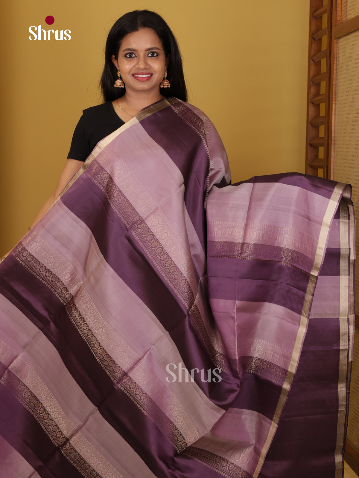 DIS16687 - Soft Silk (HR) Saree - Shop on Shrus.com