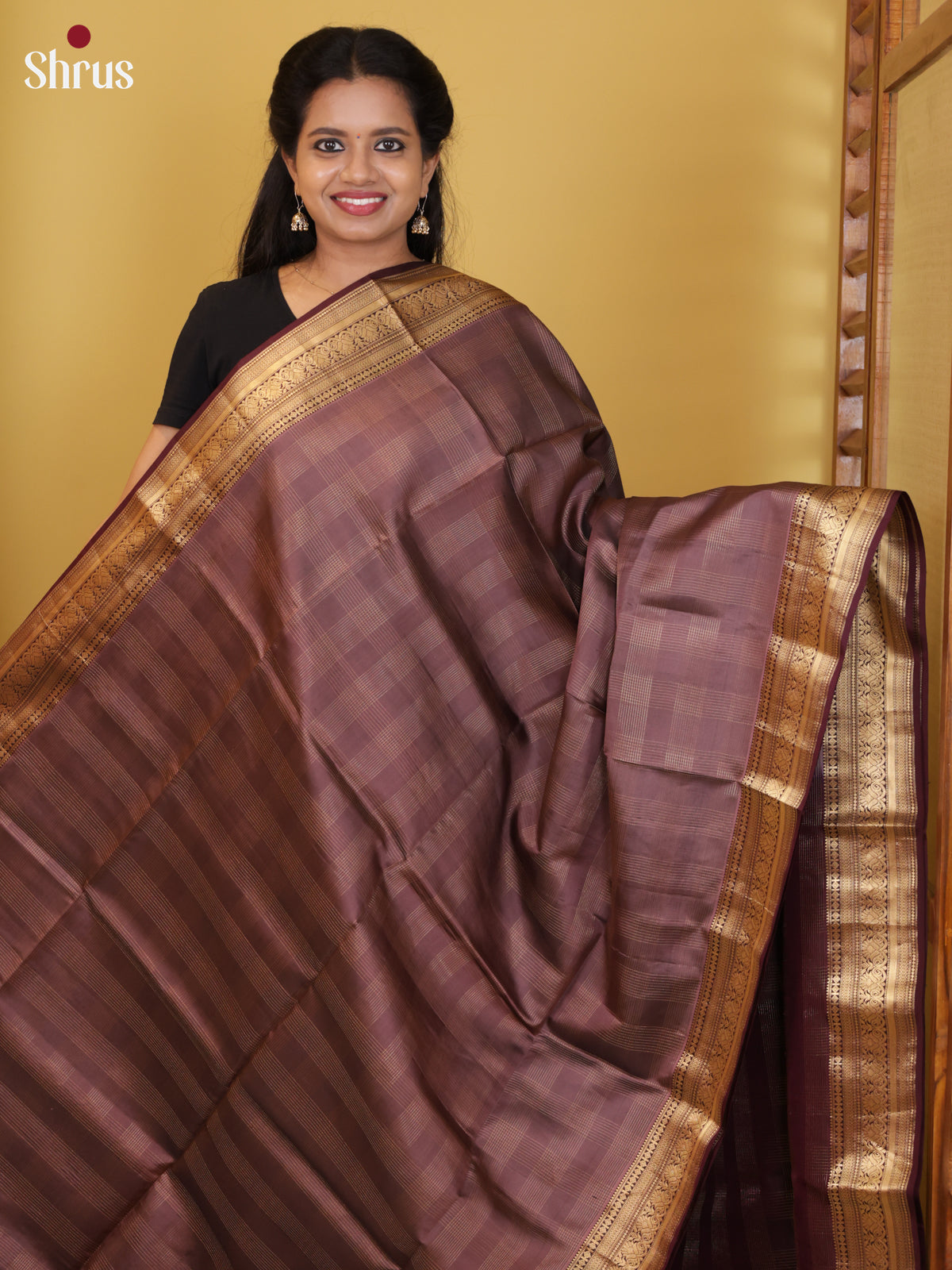 DIS16701 - Soft Silk (HR) Saree - Shop on Shrus.com