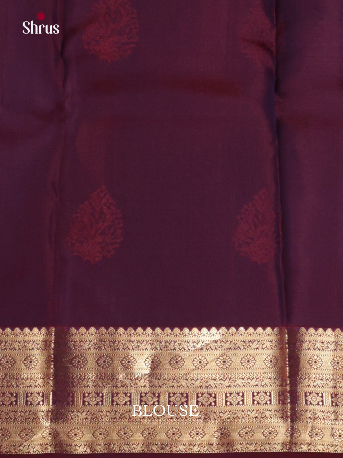 DIS16708 - Kanchipuram-halfpure Saree - Shop on Shrus.com