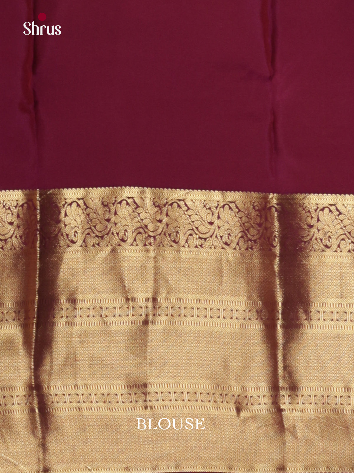 DIS16720 - Kanchipuram-halfpure Saree - Shop on Shrus.com