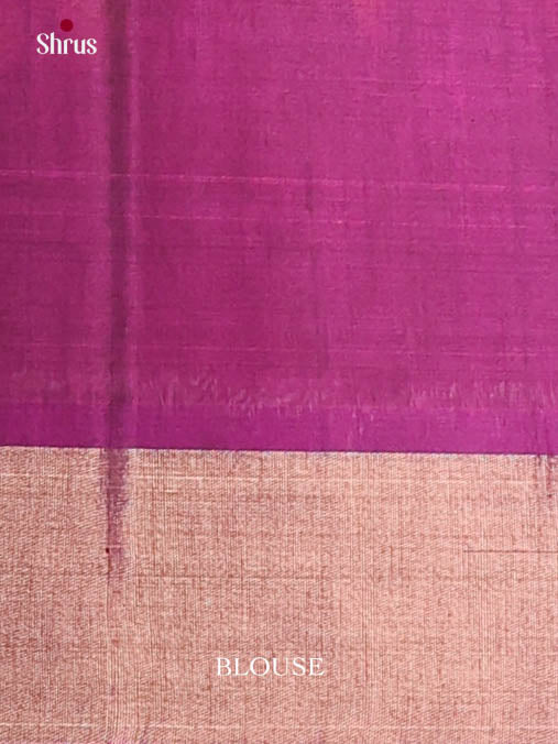 Grey & Purple - Pochampally sico Saree - Shop on Shrus.com