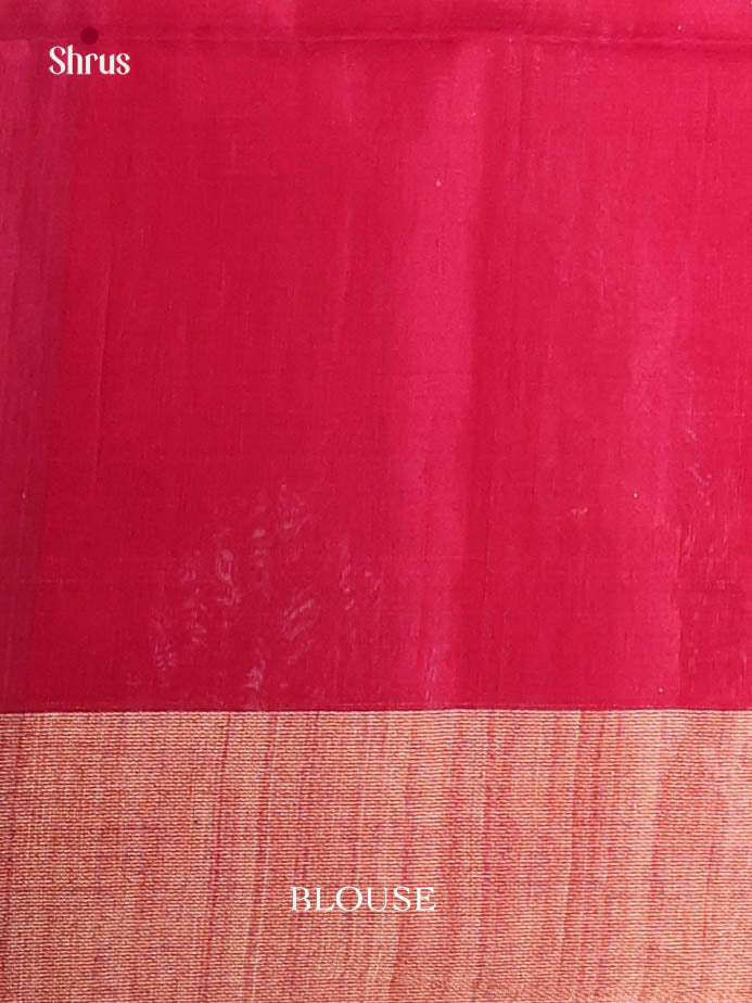 Dark Green & Maroon- Pochampally sico Saree