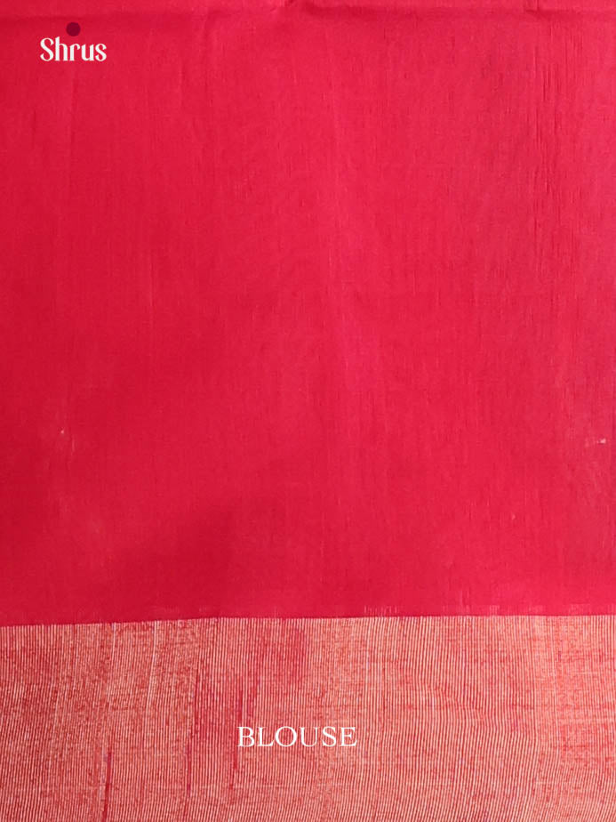 Green & Red - Pochampally sico Saree