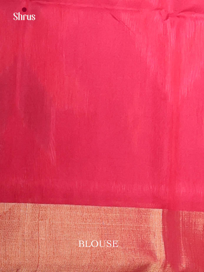 Mustard & Maroon - Pochampally sico Saree - Shop on Shrus.com