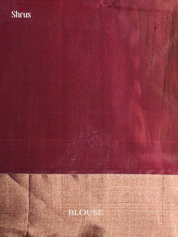 Green & Maroon- Pochampally sico Saree