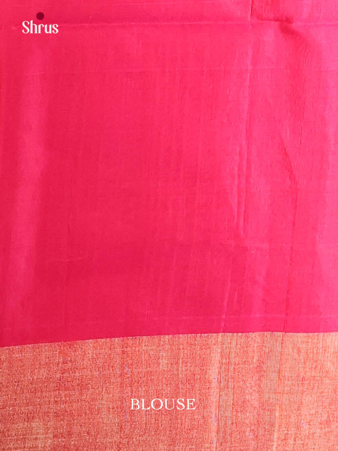 Green & Pink - Pochampally sico Saree - Shop on Shrus.com