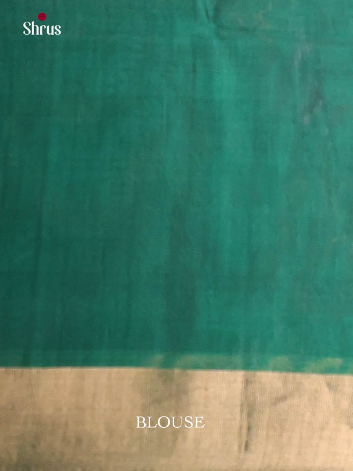 Maroon & Green - Pochampally sico Saree