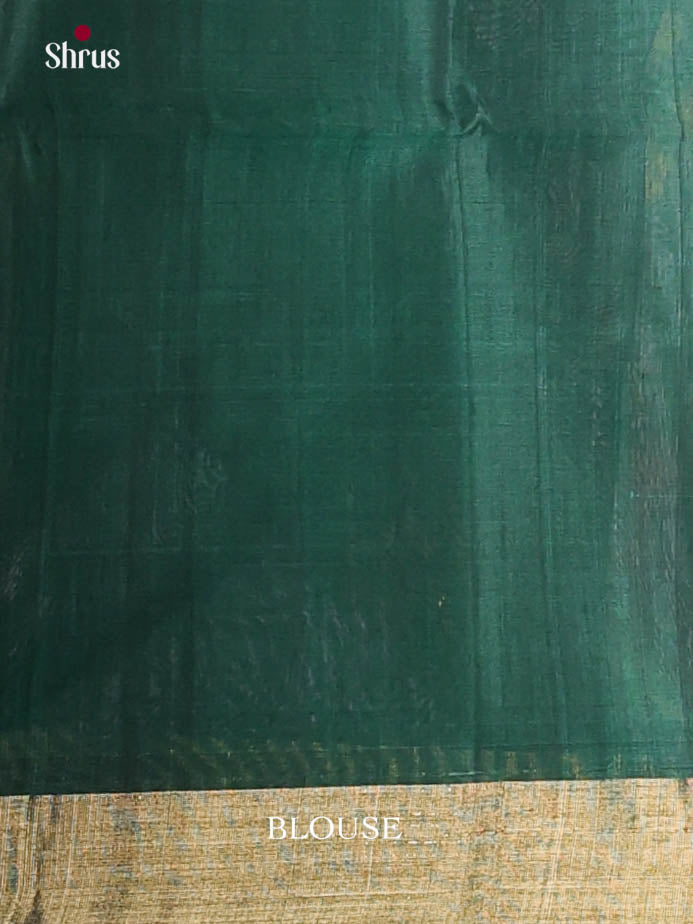 Grey & Green - Pochampally sico Saree - Shop on Shrus.com