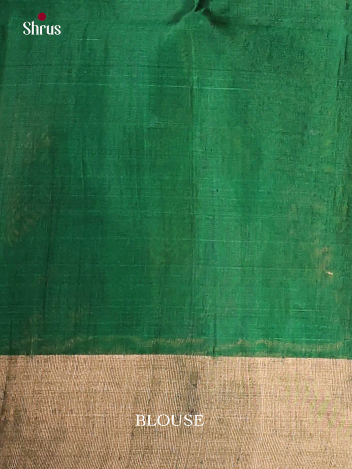 Yellow & Green - Pochampally sico Saree