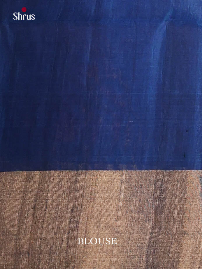 Pink & Blue - Pochampally sico Saree
