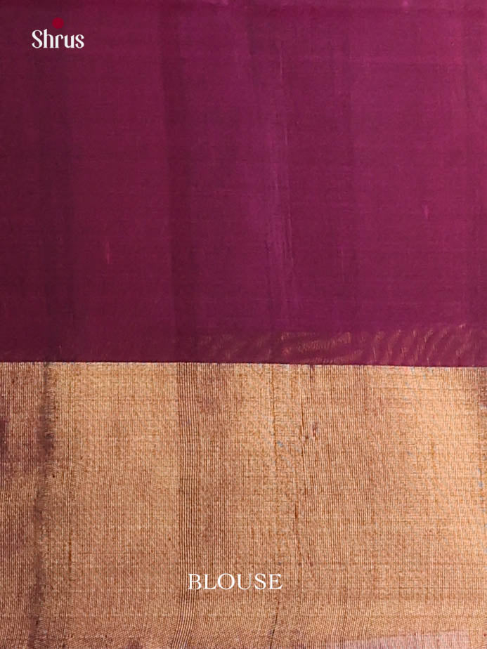 Red & Purple - Pochampally sico Saree
