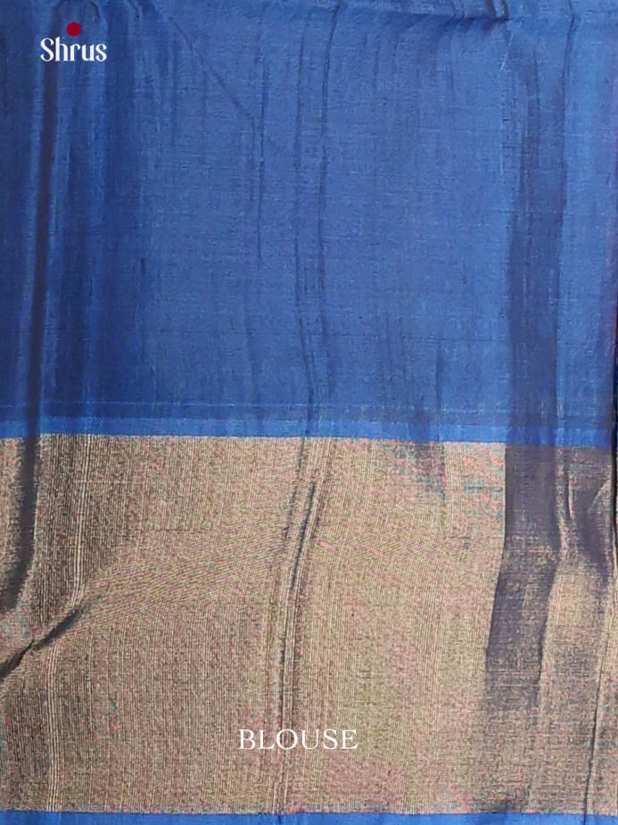Pink & Blue- Pochampally sico Saree
