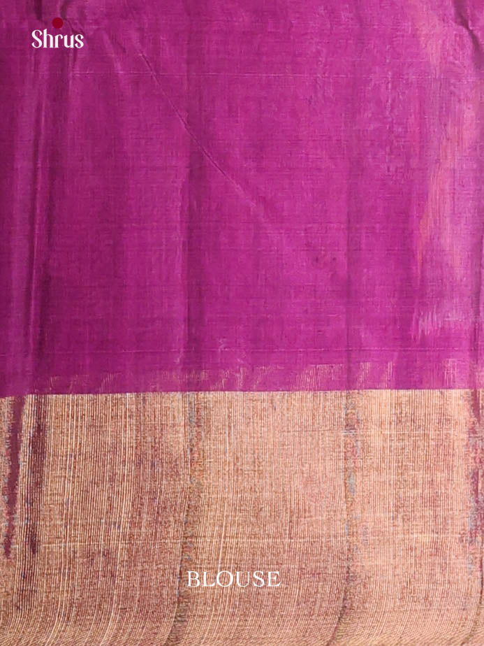 Grey & Majenta - Pochampally sico Saree - Shop on Shrus.com