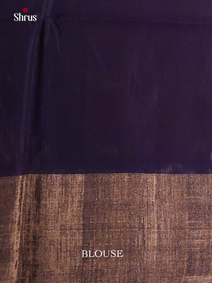 Red & Blue - Pochampally sico Saree