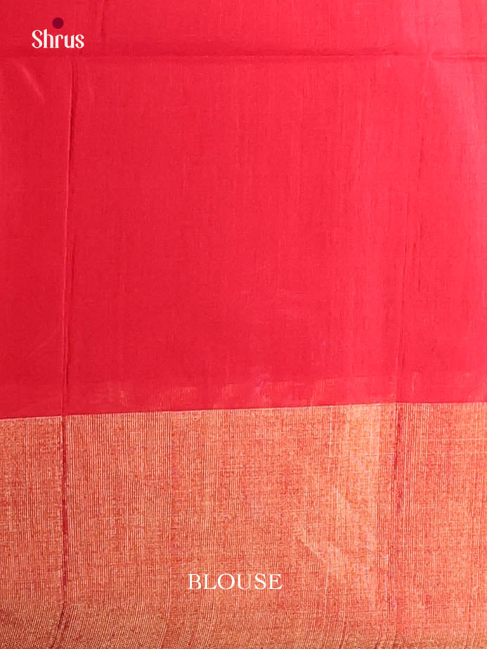 Peacock Green & Red - Pochampally sico Saree - Shop on Shrus.com