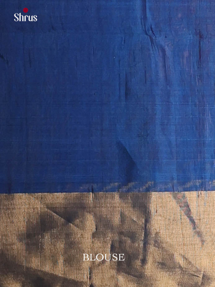 Red & Blue - Pochampally sico Saree - Shop on Shrus.com