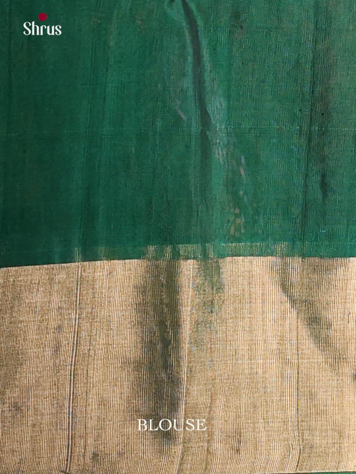 Arakku Maroon & Green - Pochampally sico Saree