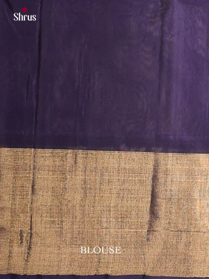 Grey & Blue - Pochampally sico Saree - Shop on Shrus.com