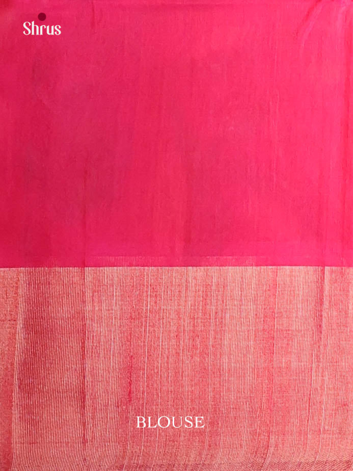 Green & Pink - Pochampally sico Saree