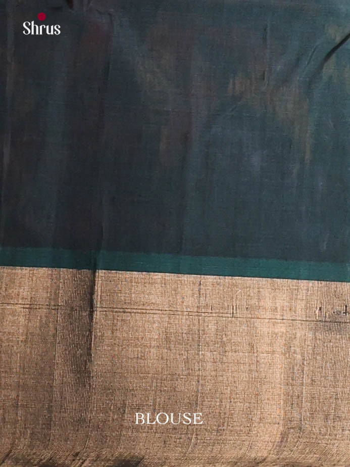 Red & Peacock Green - Pochampally sico Saree - Shop on Shrus.com