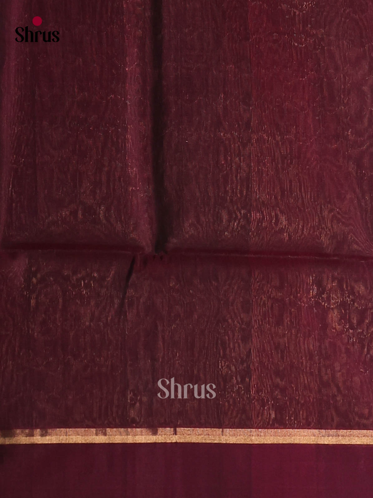 Green & Maroon - Timeless Silk Cotton Saree - Shop on Shrus.com
