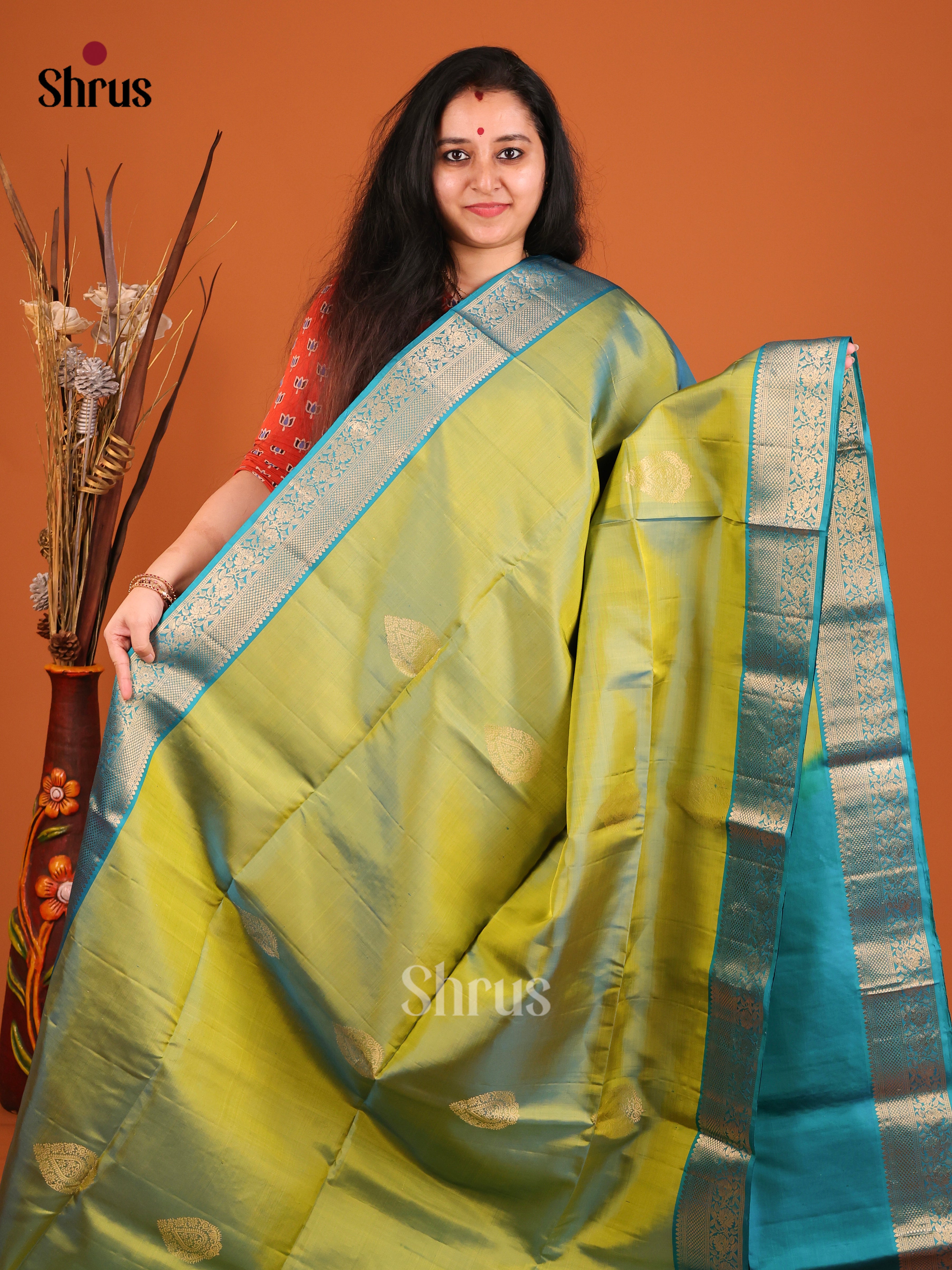 DIS16953 - Soft Silk (HR) Saree - Shop on Shrus.com