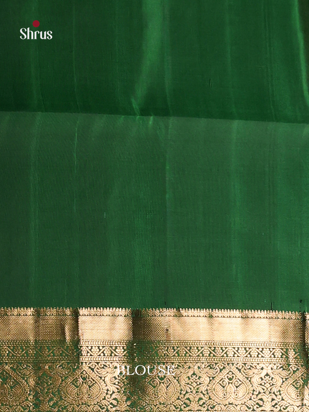 Elegant Grey Soft Silk Saree with gold Manga Motifs & Green Brocade Pallu 2