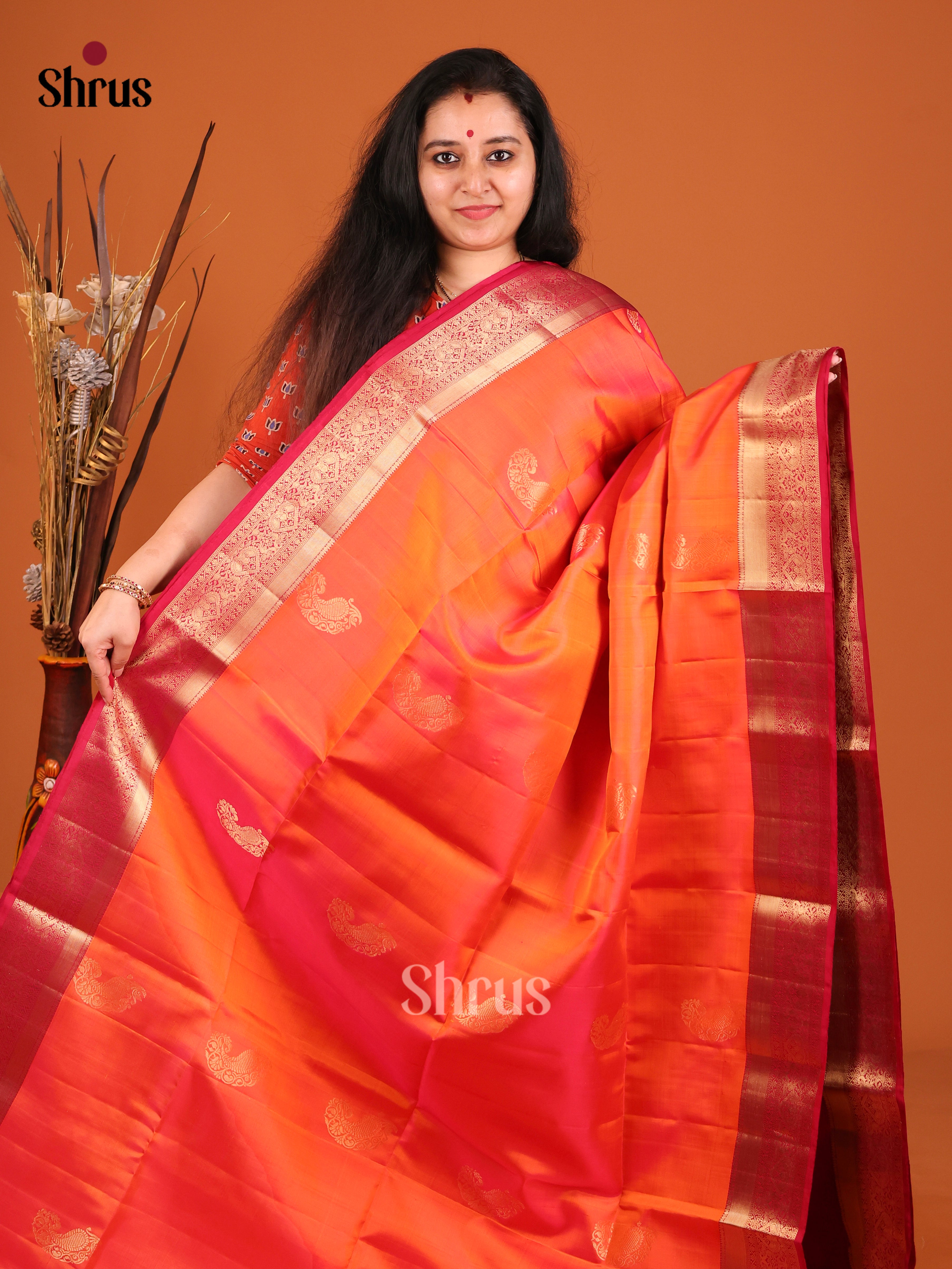 DIS16969 - Soft Silk (HR) Saree - Shop on Shrus.com