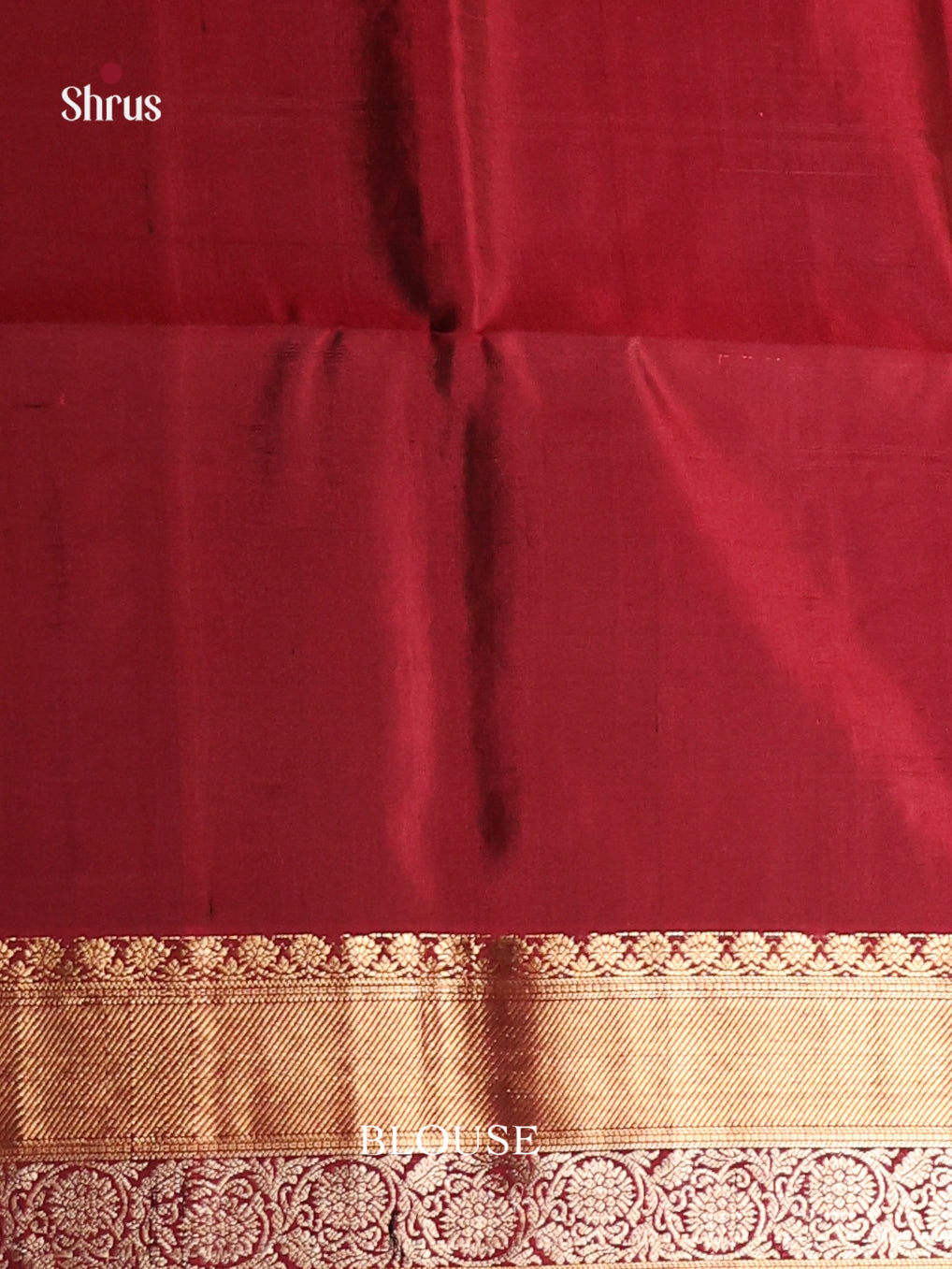 Radiant Green & Maroon Soft Silk Saree with gold zari buttas , stripes - Shop on Shrus.com
