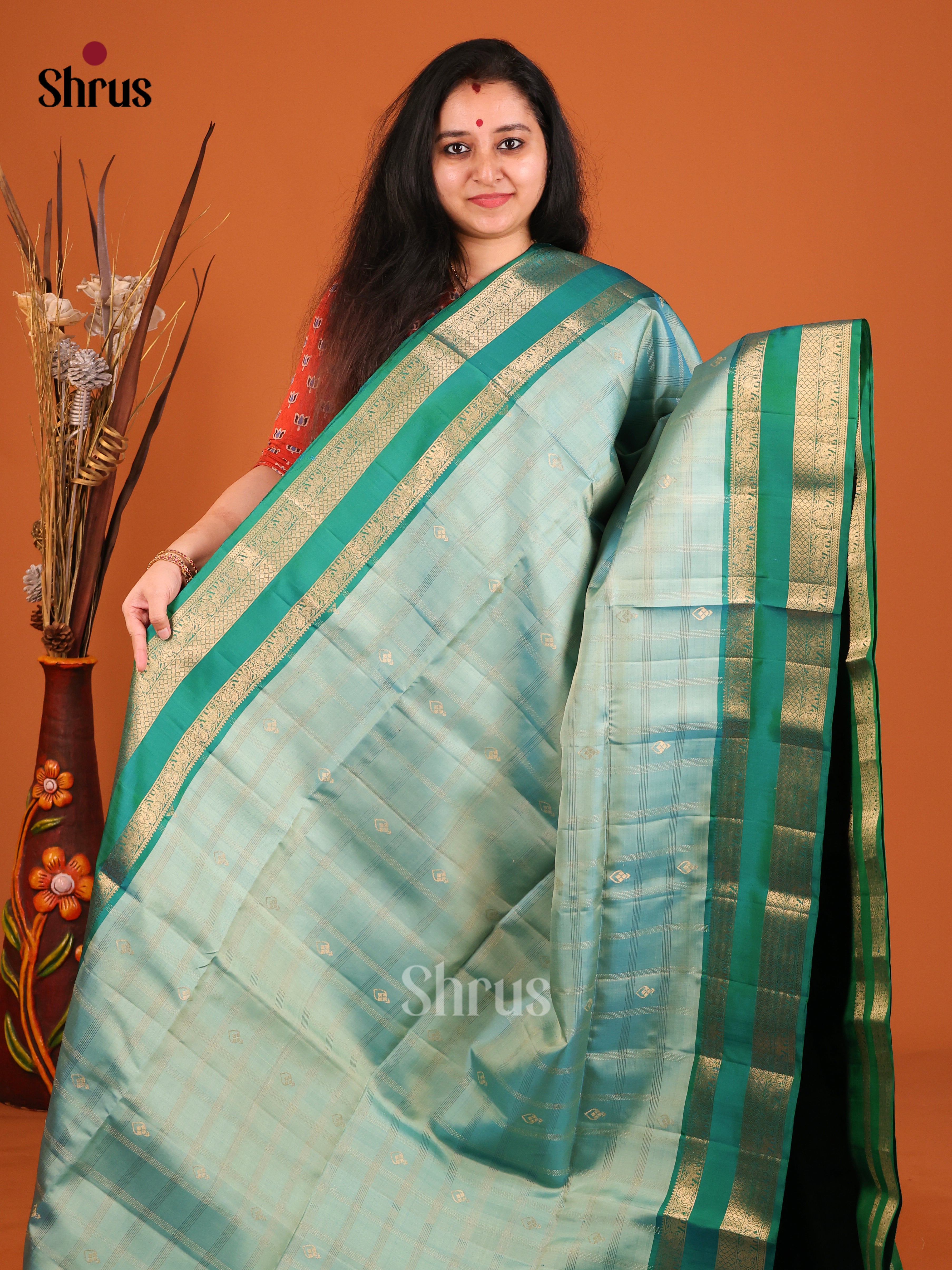 DIS16981 - Soft Silk (HR) Saree - Shop on Shrus.com