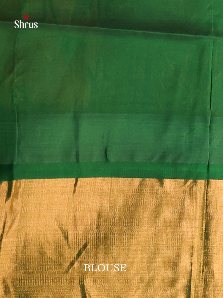 DIS17179 - Temple-border Saree - Shop on Shrus.com