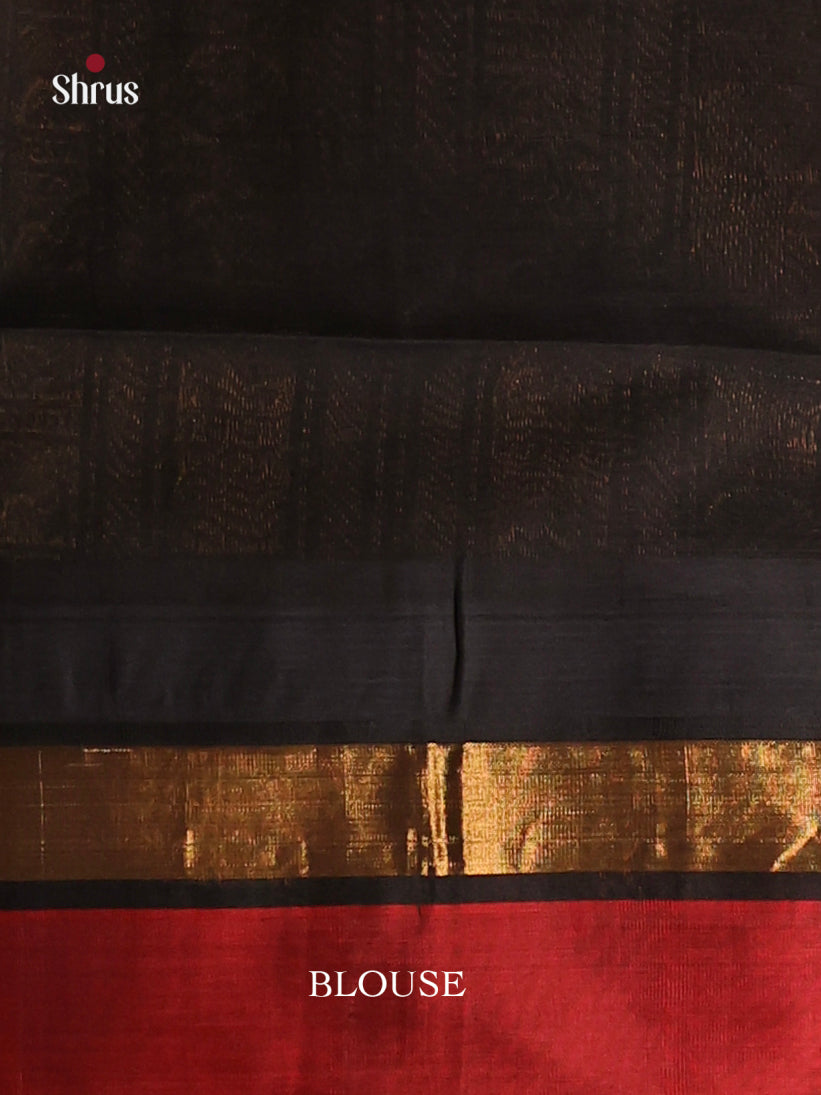 DIS17182 - Temple-border Saree - Shop on Shrus.com
