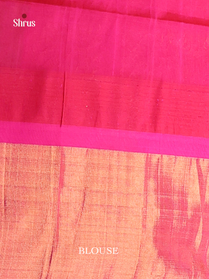 DIS17186 - Temple-border Saree - Shop on Shrus.com