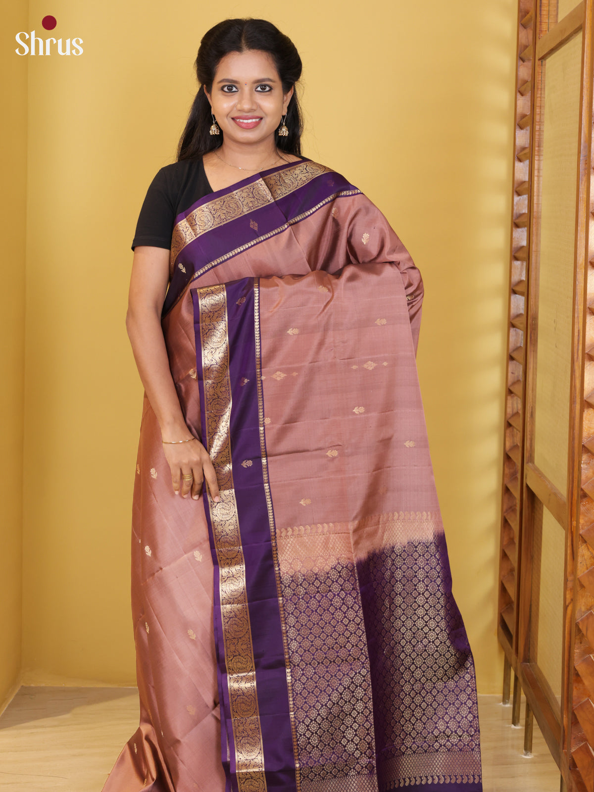 DIS17666 - Soft Silk (HR) Saree - Shop on Shrus.com
