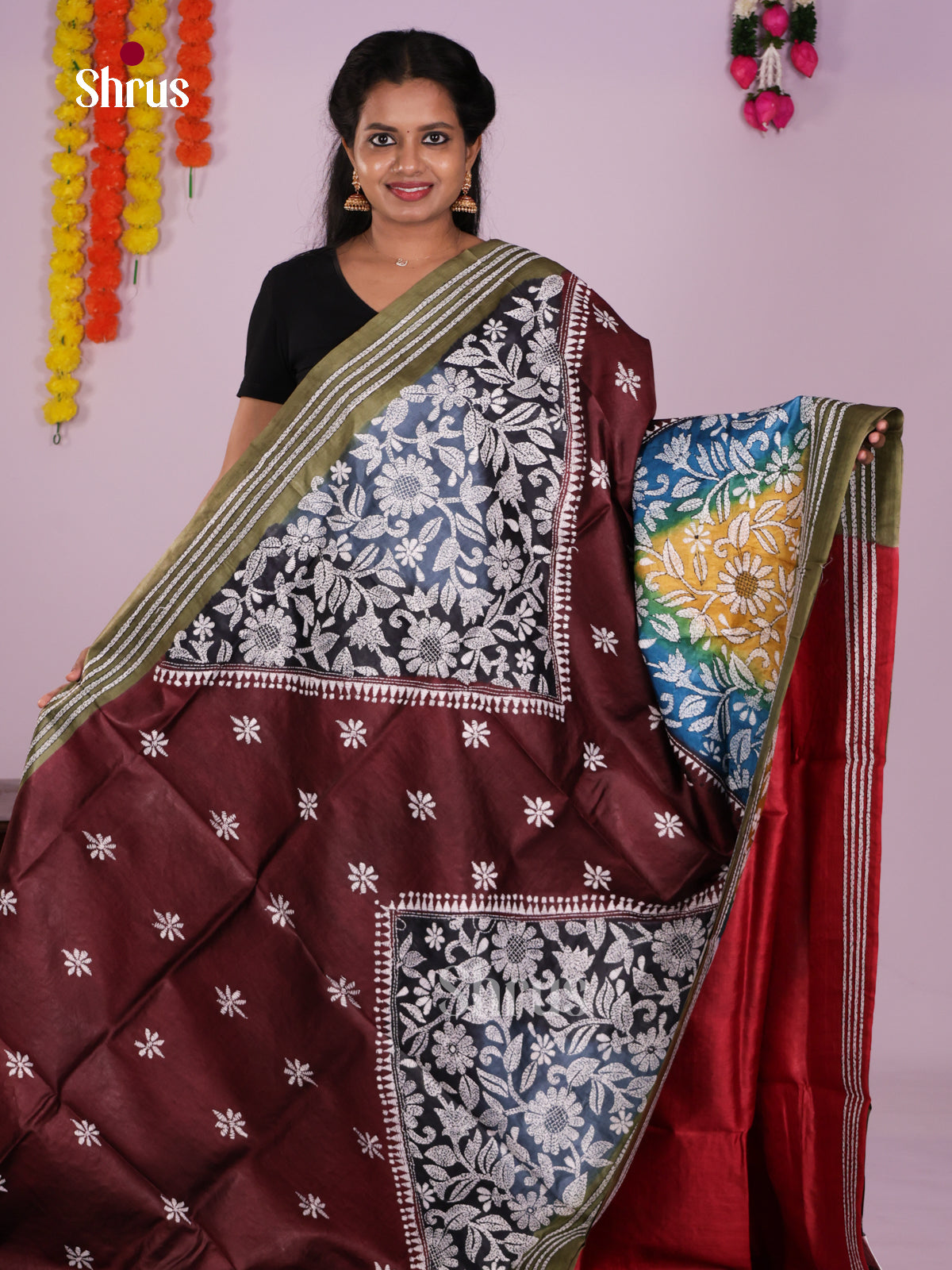 DIS17697 - Tussar Saree