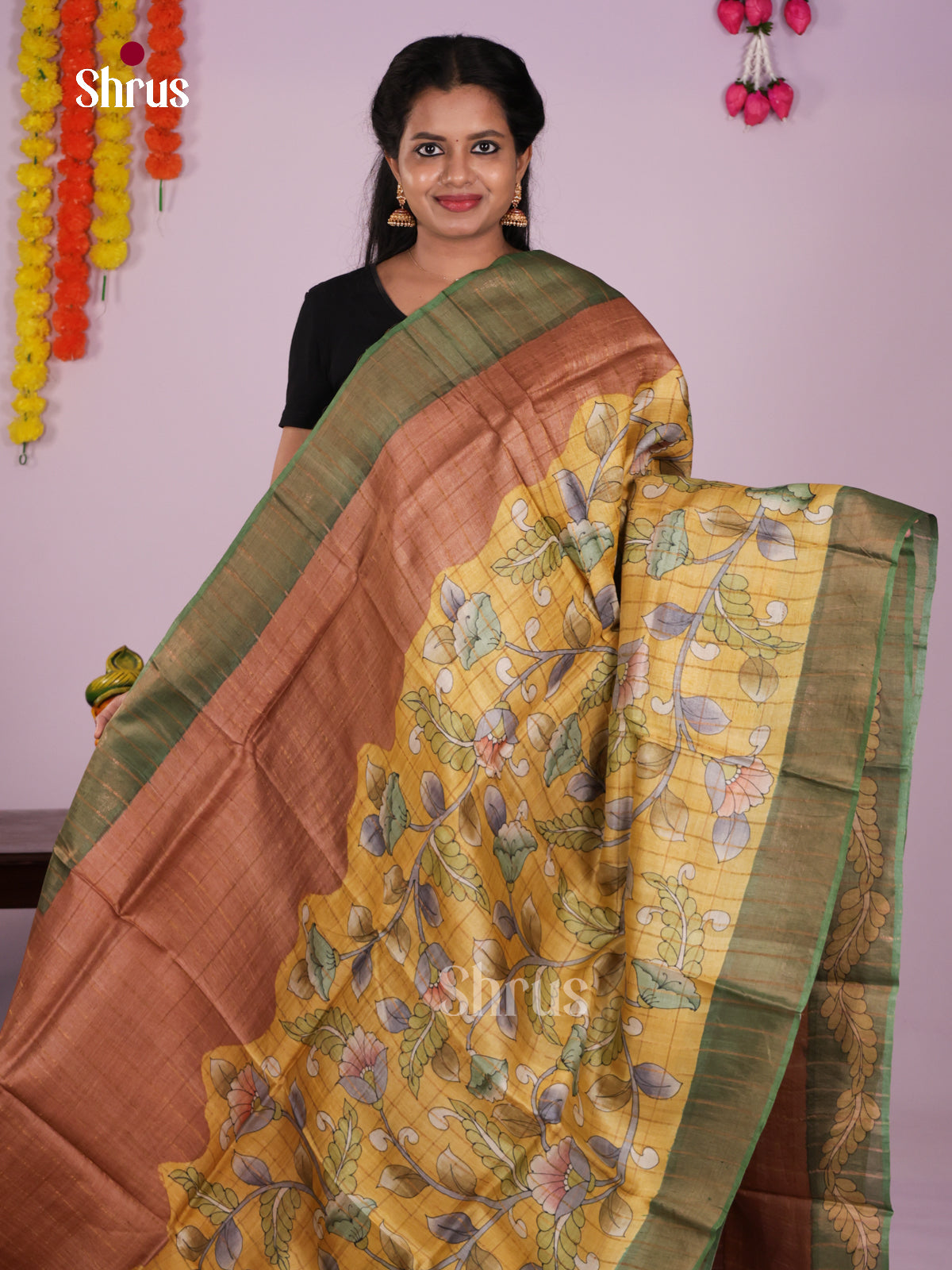DIS17716 - Tussar Saree