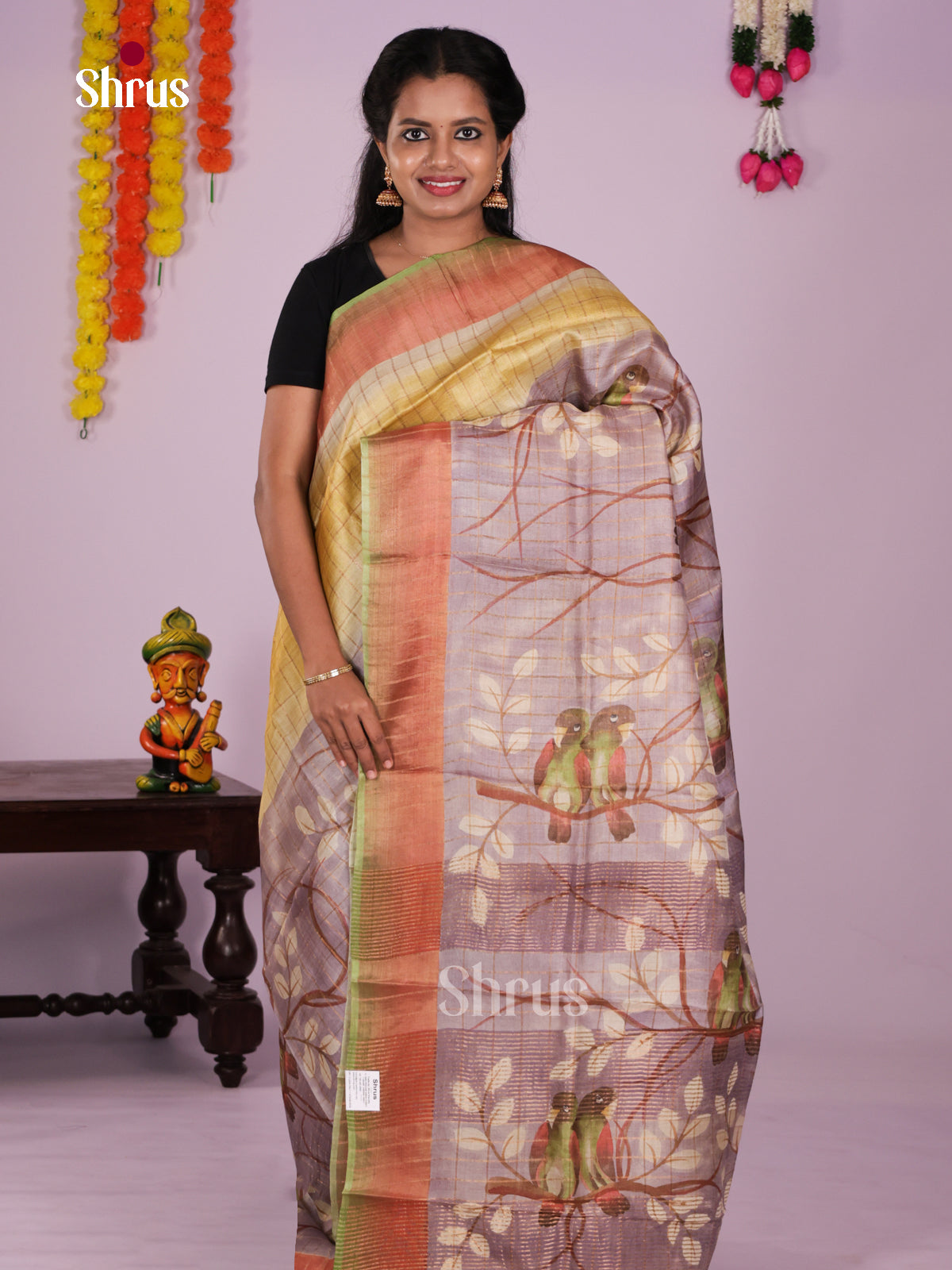 DIS17721 - Tussar Saree