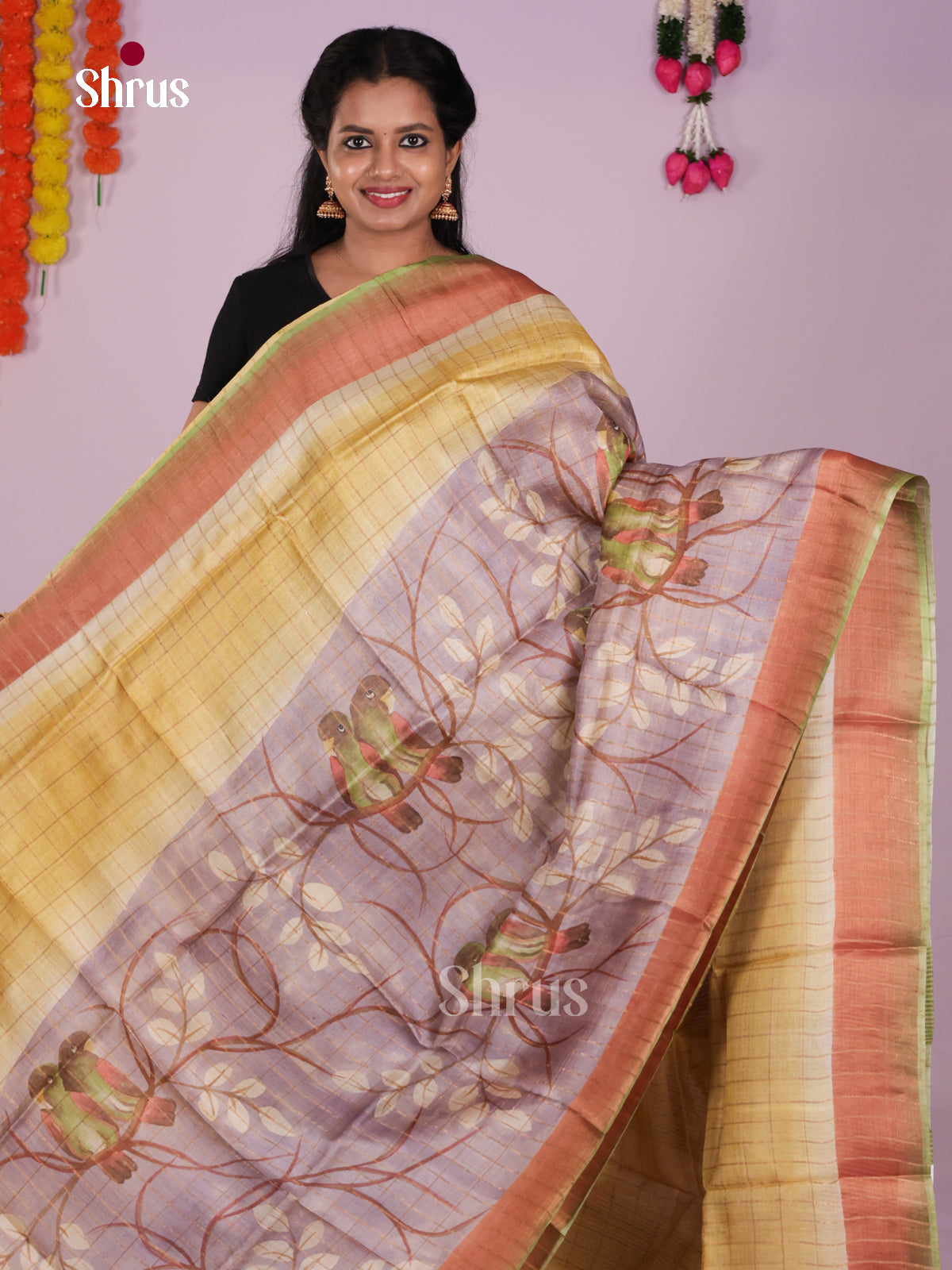 DIS17721 - Tussar Saree