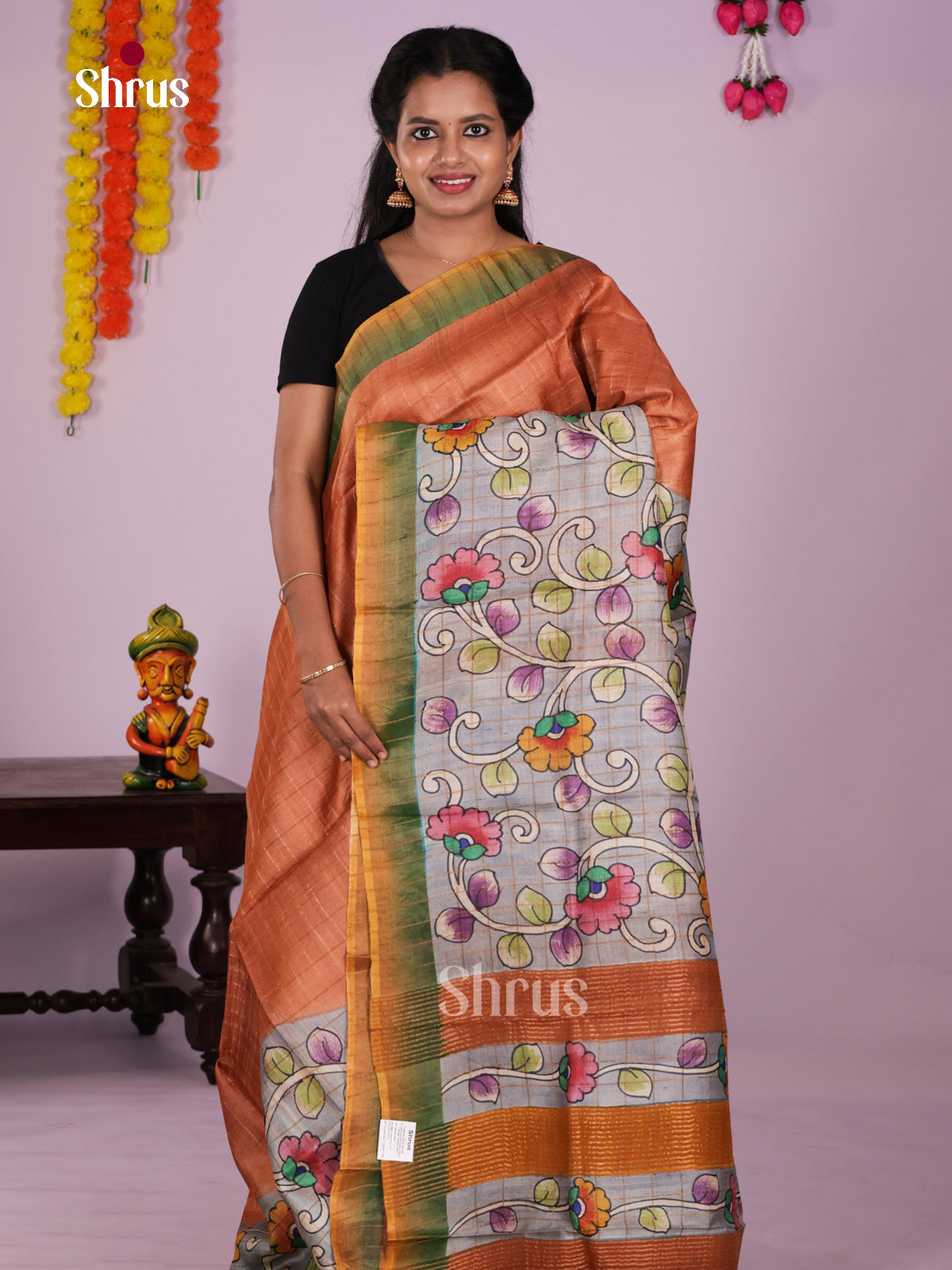 DIS17728 - Tussar Saree